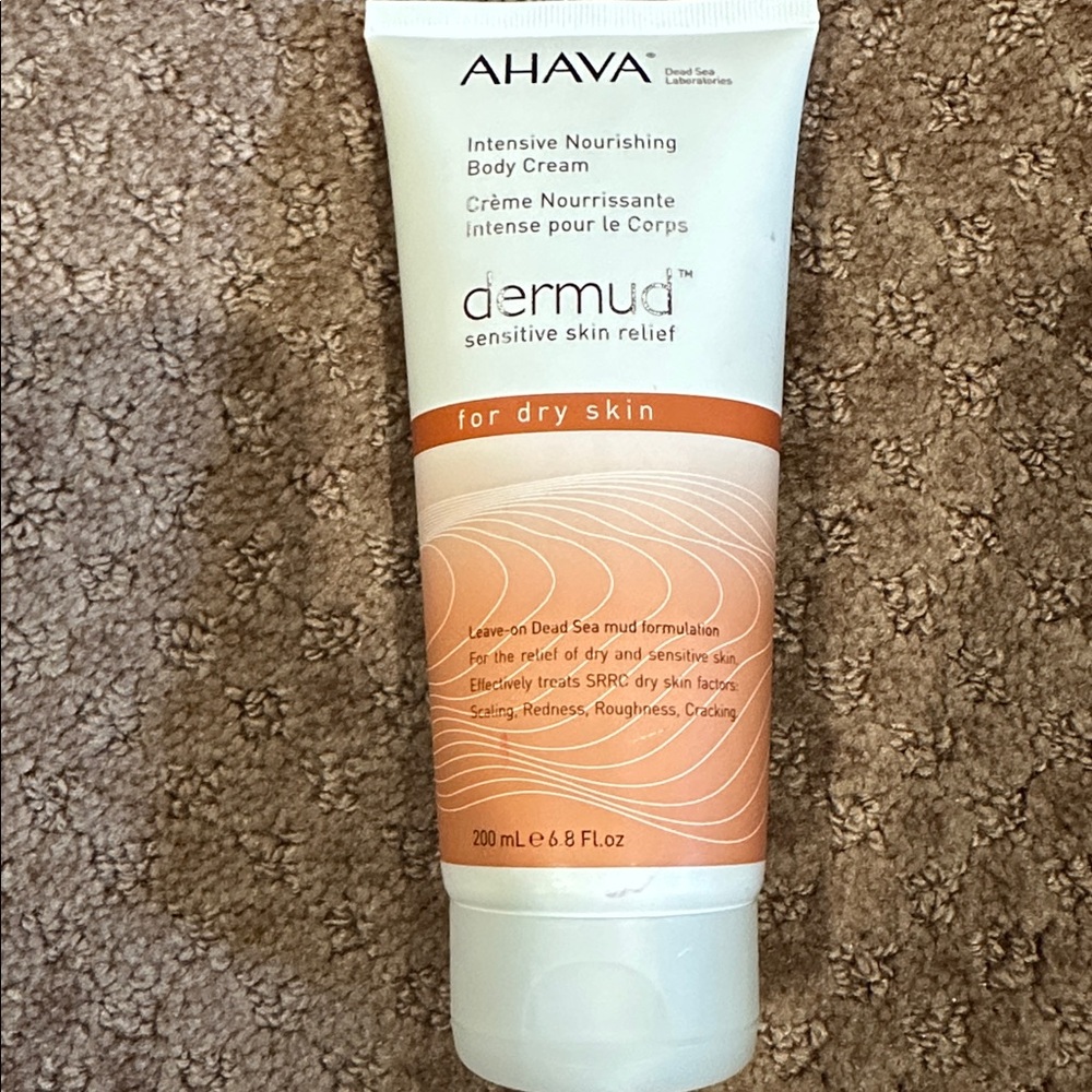 AHAVA Dermud Sensitive Skin Relief Cream for dry skin. NWT
